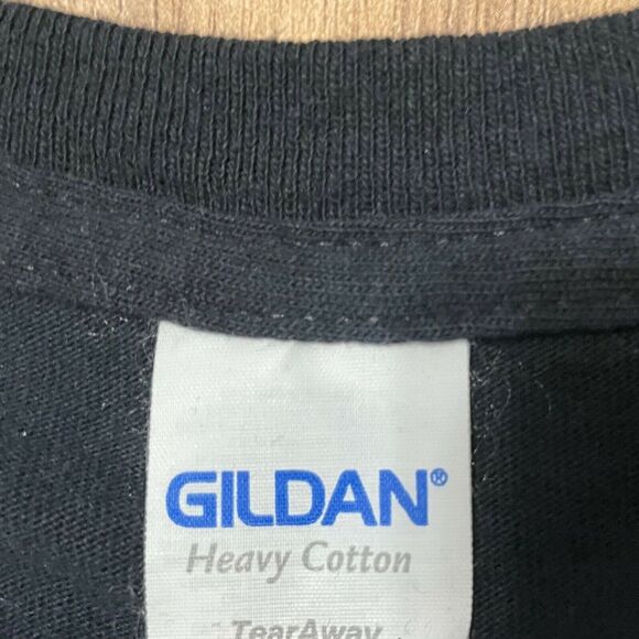 Lecherous Nocturne Size XL Band Black Tee Graphic T-Shirt on Gildan Tag - GUC - Picture 5 of 8